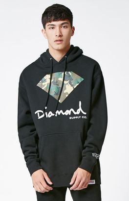 Diamond Supply Co. OG Camo Sign Pullover Hoodie