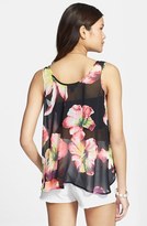 Thumbnail for your product : Hip Print Front Button Tank