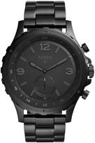 Thumbnail for your product : Fossil Q Nate Black Dial Black Strap Mens Hybrid Smart Watch