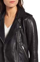 Thumbnail for your product : Andrew Marc Wesley Washed Leather Biker Jacket