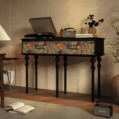 Liu's ink furniture Retro Minimalist Console Table
