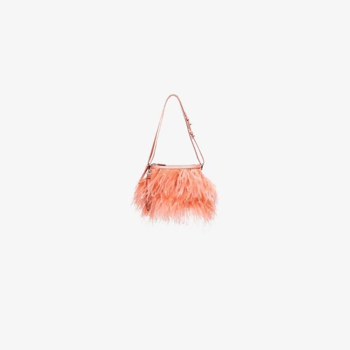 ostrich feather bag