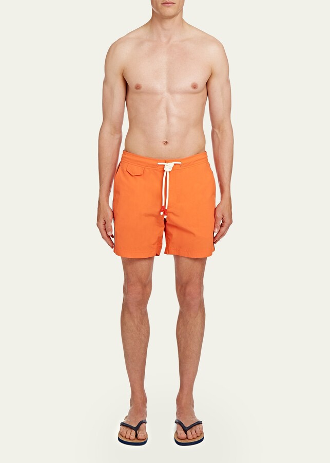 Mens orange bathing suits Clearance