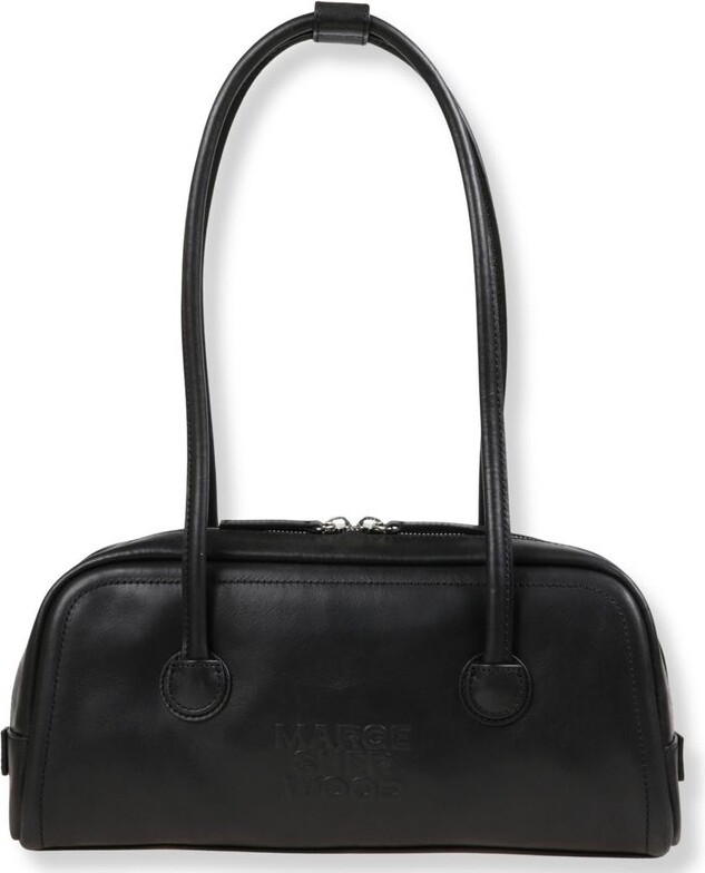 Marge Sherwood Margesherwood Soft Boston E/W Zip-Up Shoulder Bag