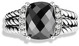 Thumbnail for your product : David Yurman Petite Wheaton Ring with Hematine and Diamonds