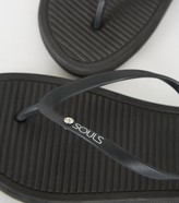 Thumbnail for your product : New Look Souls Massage Sole Flip Flops