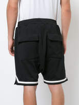 Thumbnail for your product : Fear Of God mesh striped trim shorts
