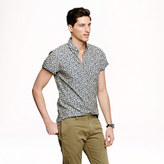 Thumbnail for your product : J.Crew Short-sleeve popover in reverse-printed floral