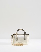 Thumbnail for your product : Carvela Metallic Star Pouch And Mini Bag Keychain In Gift Box