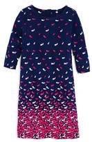 Thumbnail for your product : Vineyard Vines Girls' Gradient Scattered-Whales Knit Shift Dress - Big Kid
