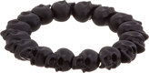 Thumbnail for your product : Alexander McQueen Black Skull Bead Bracelet