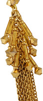Thumbnail for your product : Erickson Beamon Hung Up gold-plated Swarovski crystal earrings