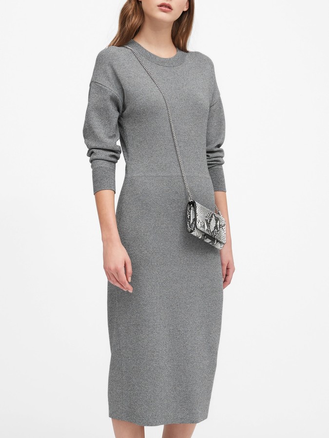 dolman sleeve sweater dress
