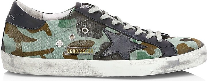 Golden Goose Superstar Camouflage Low-Top Sneakers - ShopStyle