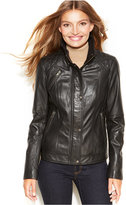 Thumbnail for your product : Cole Haan Quilted Leather Motorcycle Jacket