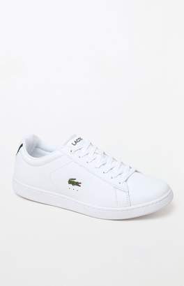 Lacoste Carnaby Evo White Leather Shoes