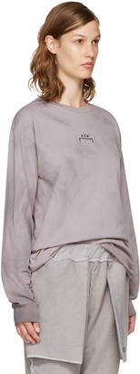 A-Cold-Wall* Grey Long Sleeve Signature T-shirt