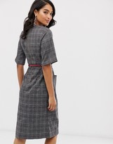 Thumbnail for your product : Closet London Closet belted wrap dress