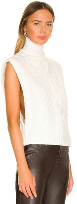 House Of Harlow x REVOLVE Gianna Turtleneck Cable Vest
