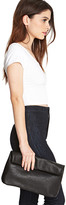 Thumbnail for your product : Forever 21 Faux Leather Roll-Top Clutch