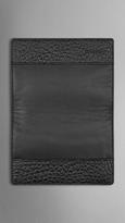 Thumbnail for your product : Burberry Signature Grain Leather Passport Cover