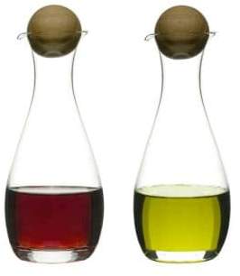 Sagaform Set of Two Oil and Vinegar Bottles