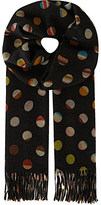 Thumbnail for your product : Paul Smith Swirl Spot scarf