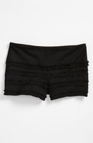 Thumbnail for your product : Limeapple Dance Ruffle Mini Shorts (Big Girls)