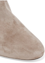 Thumbnail for your product : Jimmy Choo Dalal Leather-trimmed Suede Ankle Boots - Beige