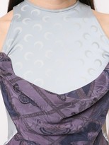 Thumbnail for your product : Marine Serre Patchwork Silk Midi Dress
