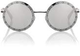Valentino Round sunglasses