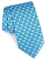 Thumbnail for your product : Ferragamo Men's Elephant Print Silk Tie