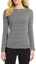 Thumbnail for your product : Westbound Striped Balletneck Top
