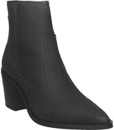 Thumbnail for your product : Office Anais Pointed Western Boots Black Nubuck