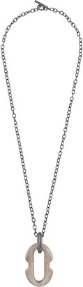 Parts of Four Deco link necklace