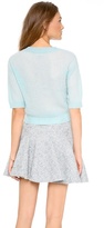 Thumbnail for your product : Rebecca Taylor Textured Cashmere Sweater
