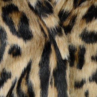 Zadig & Voltaire & VoltaireGirls Leopard Faux Fur Jacket