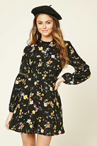 Thumbnail for your product : Forever 21 FOREVER 21+ Floral Print Mock Neck Dress