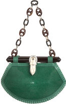 Thumbnail for your product : Proenza Schouler Tiki Clutch Stingray