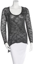 Thumbnail for your product : Helmut Lang Asymmetrical Silk Sweater