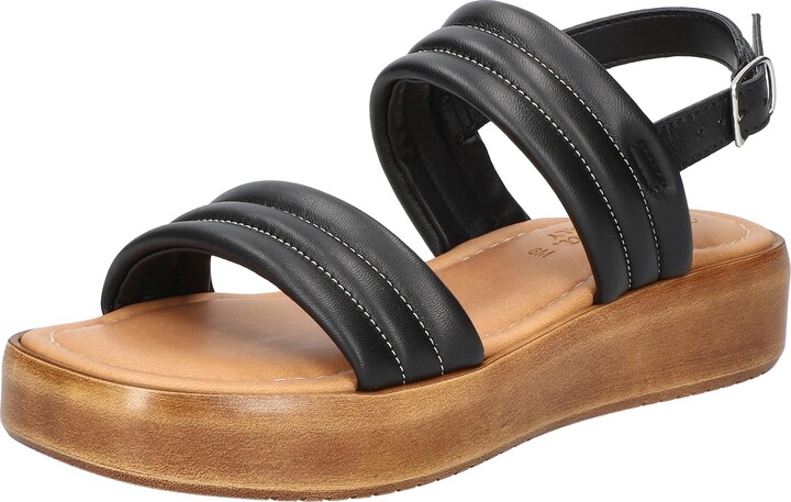 Bella Vita Made in Italy Women's Ode-Italy Flat Sandal
