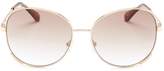 Thumbnail for your product : Diane von Furstenberg 60mm Round Sunglasses