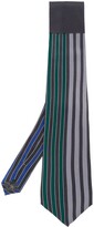 Thumbnail for your product : Versace Pre-Owned 2000s Striped Silk Necktie