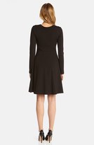 Thumbnail for your product : Karen Kane Seam Detail Jersey Fit & Flare Dress