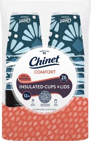 Chinet ChinetComfortDisposableCup-26ct/12oz