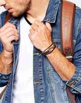 Thumbnail for your product : Seven London Leather Wrap Bracelet