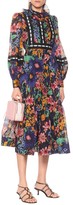 Thumbnail for your product : Marc Jacobs Cotton-voile floral midi dress