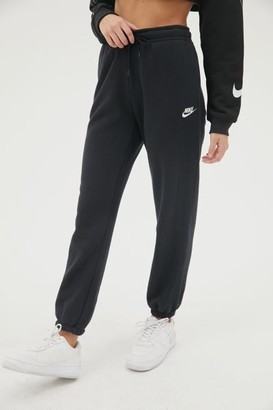 ladies black nike joggers