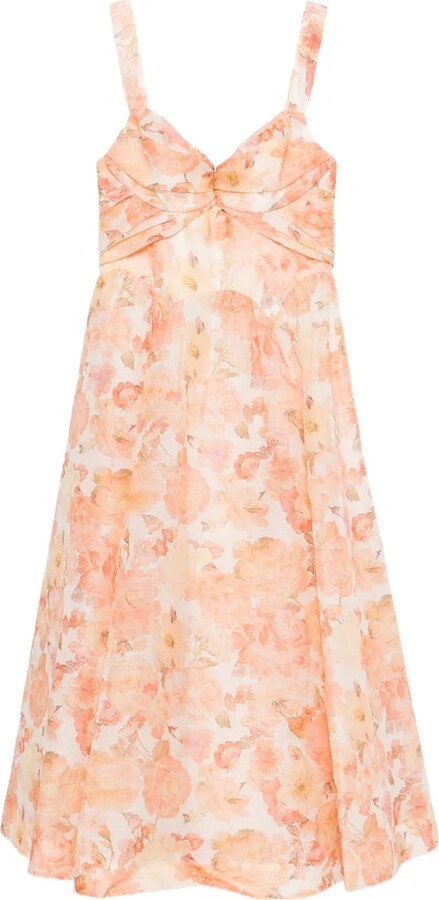 Zimmermann Rebellion floral midi dress
