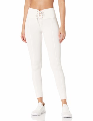 guess lace up leggings